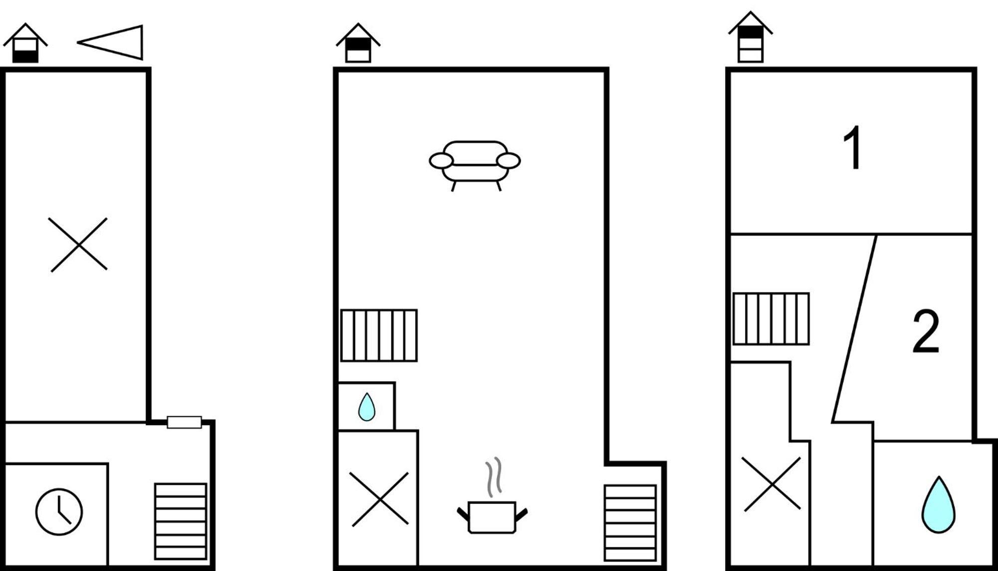2 Bedroom Gorgeous Home In 哈亨堡 外观 照片